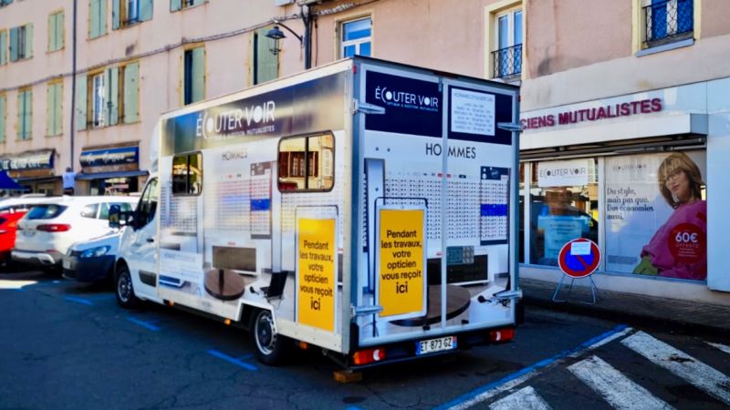 camions opticien itinérant gers